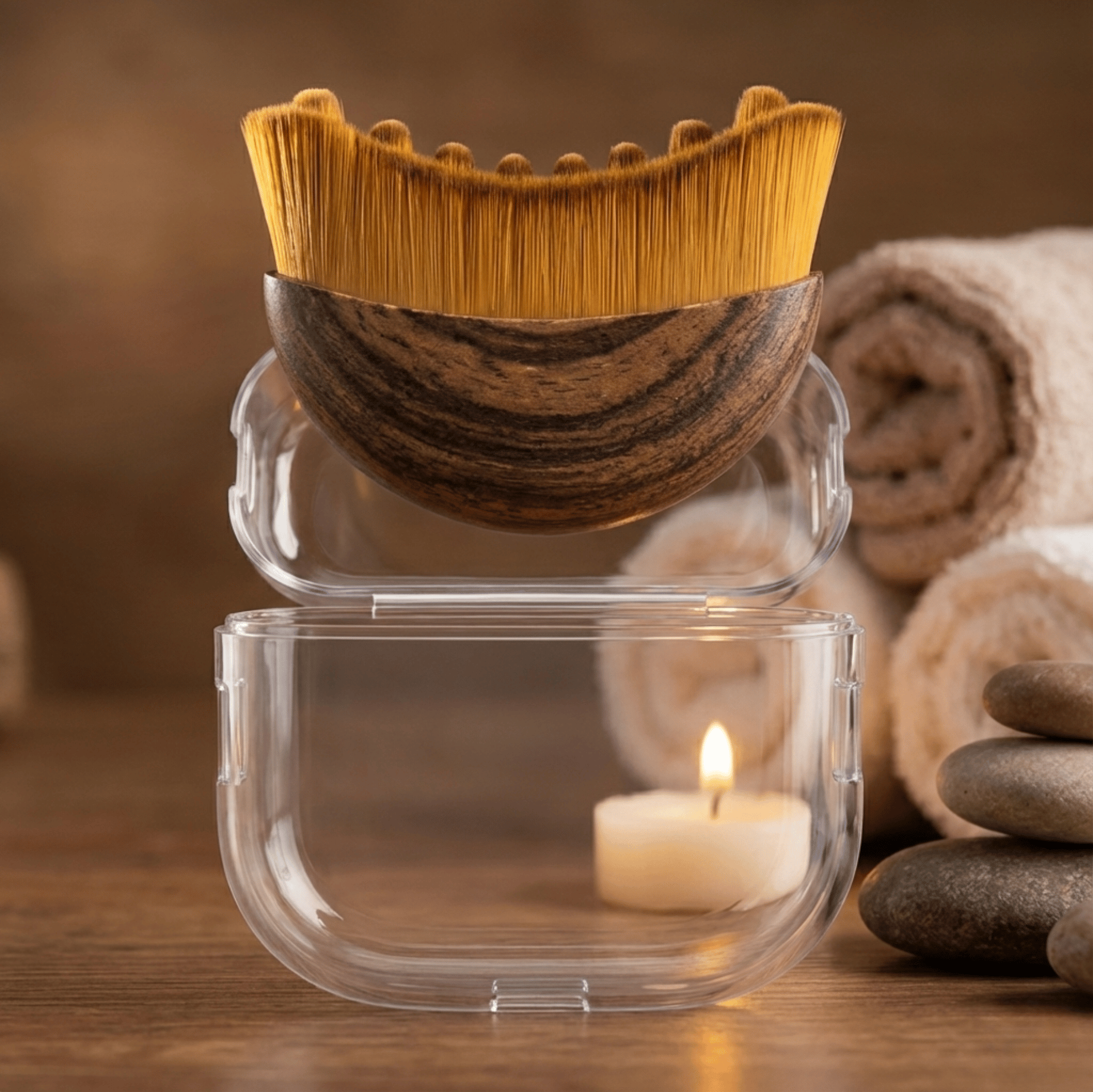 Konturmassagebürste